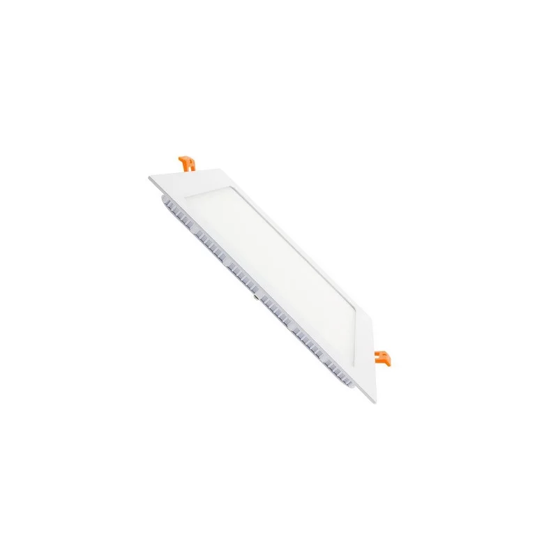 Acheter En Ligne DALLE LED CARREE EXTRA PLATE 230V 18W BLANC CHAUD 2800°K-3200°K 1400 LUMENS
