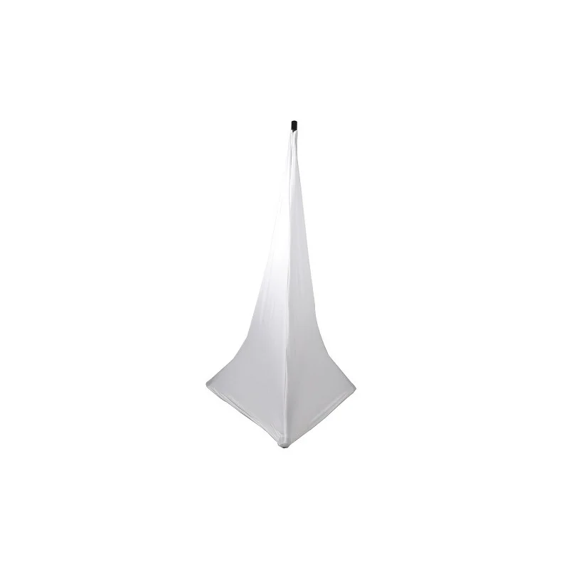 HOUSSE PIED ENCEINTE EN LYCRA (TRIANGLE) BLANC 170X150mm POWER Certifié