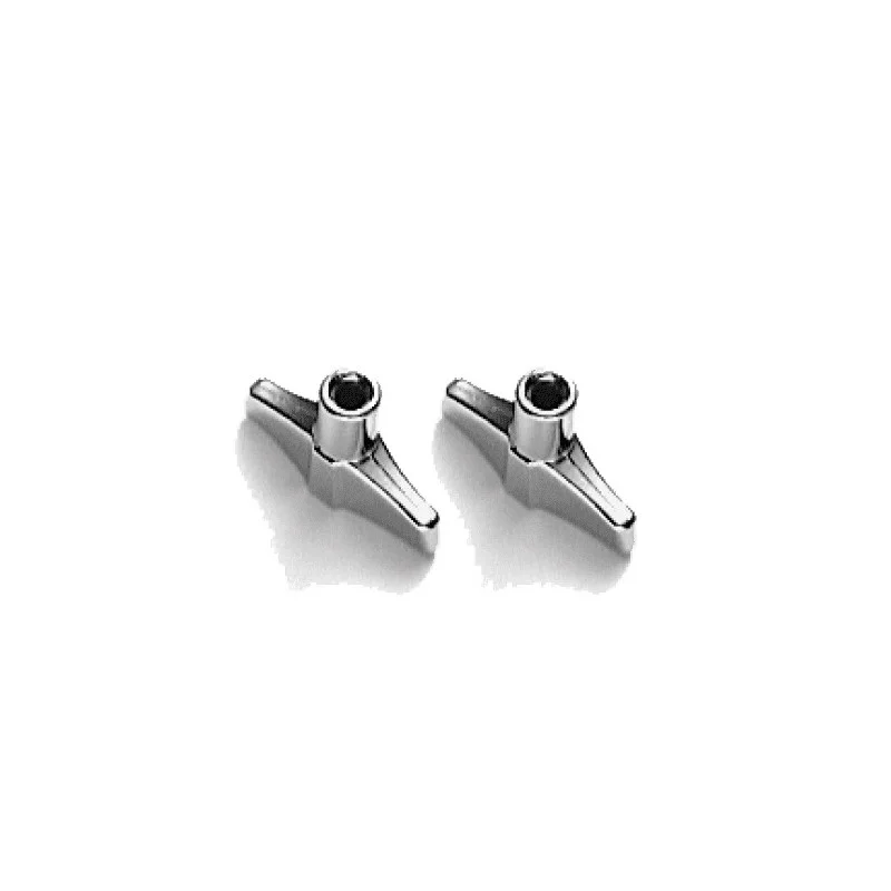 Réduction 2 ECROUS PAPILLION M6 + RONDELLES POUR PIED DE CYMBALE PEARL