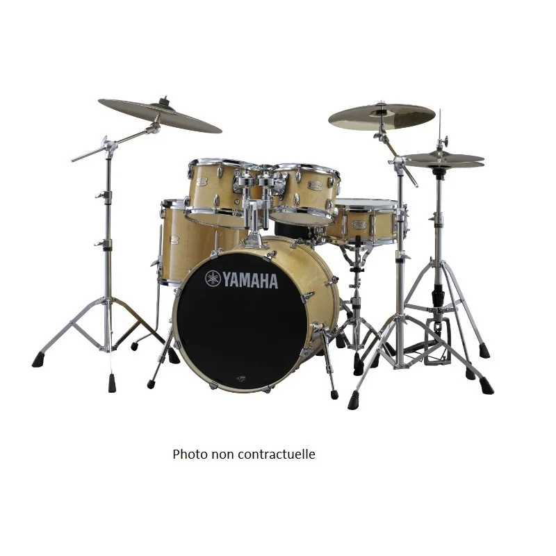 BATTERIE ACCOUSTIQUE STAGE CUSTOM BIRCH 20‘‘ NW + PACK HARDWARE HW780 YAMAHA Remise
