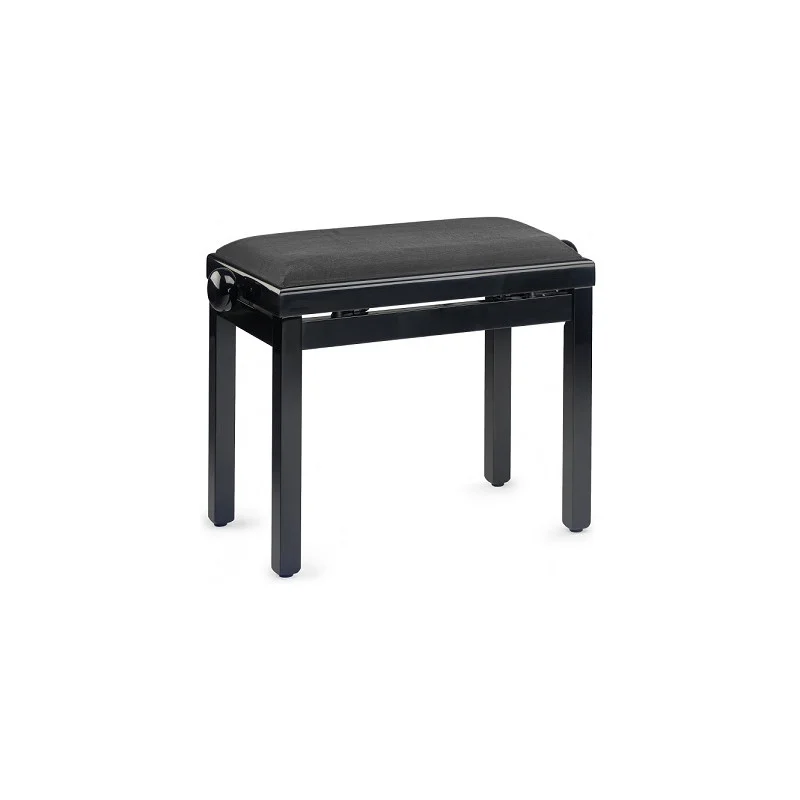 BANQUETTE NOIR BRILLANT VELOURS NOIR STAGG Bon Plan