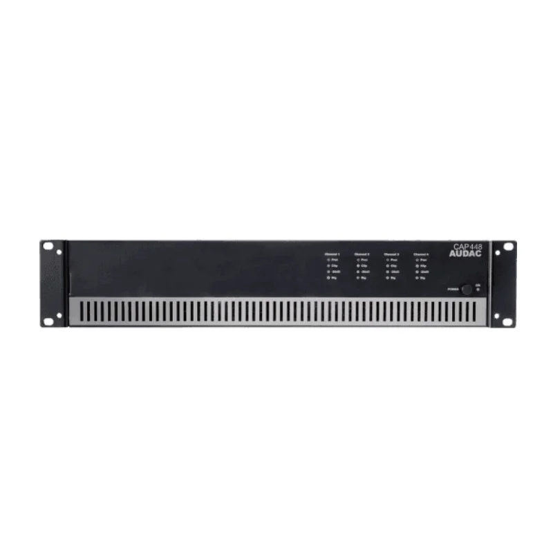 AMPLIFICATEUR 4 CANAUX 4 x 480W / 100V AUDAC Paiement Sécurisé
