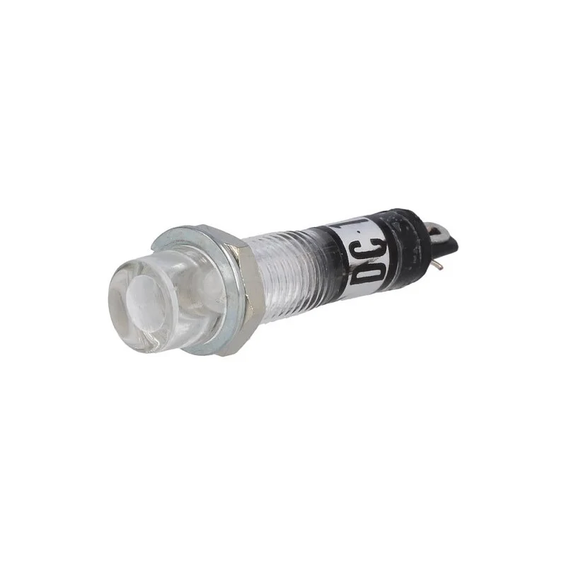Acheter Direct VOYANT ROND 8mm 12V TRANSPARENT A SOUDER (6080)