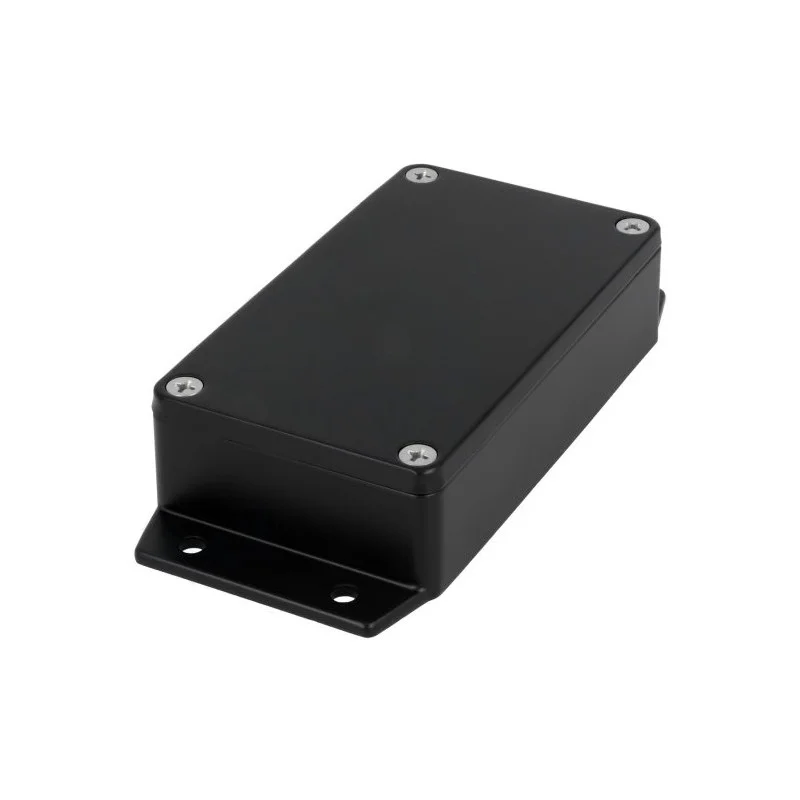 Jusqu'à Épuisement Des Stocks COFFRET ETANCHE IP67 EN ALUMINIUM 115X65X30mm NOIR (100150)