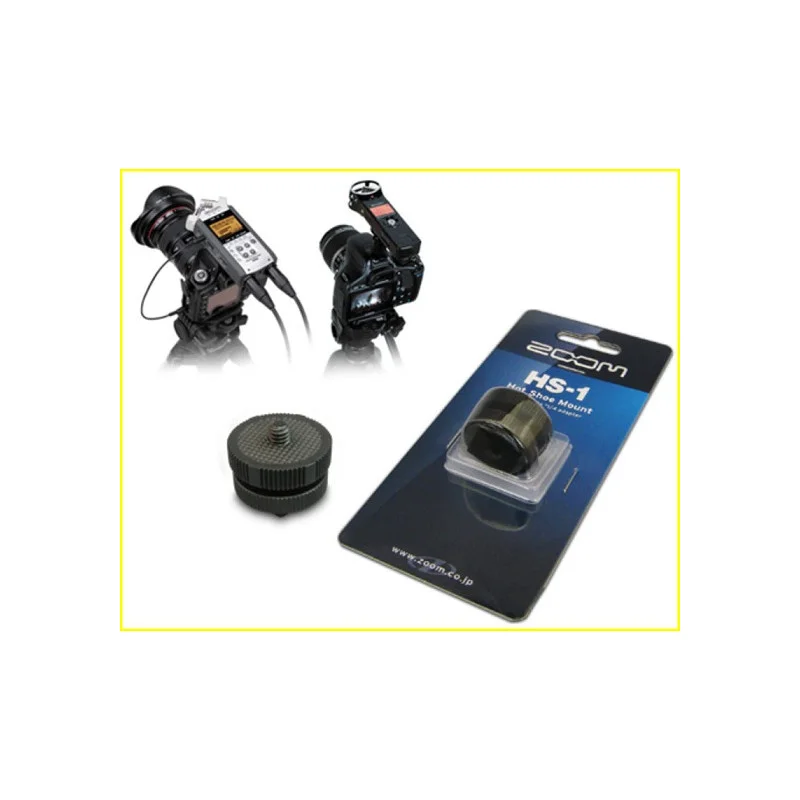 ADAPTATEUR HOT SHOE POUR APPAREIL PHOTO AVEC H1, H4n, H5 & H6 ZOOM Dernière Chance
