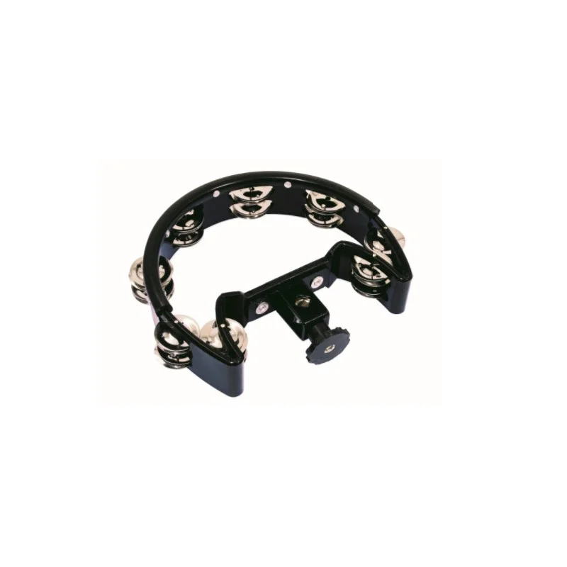 Petit Prix DEMI TAMBOURIN PLASTIQUE NOIR DIMAVERY
