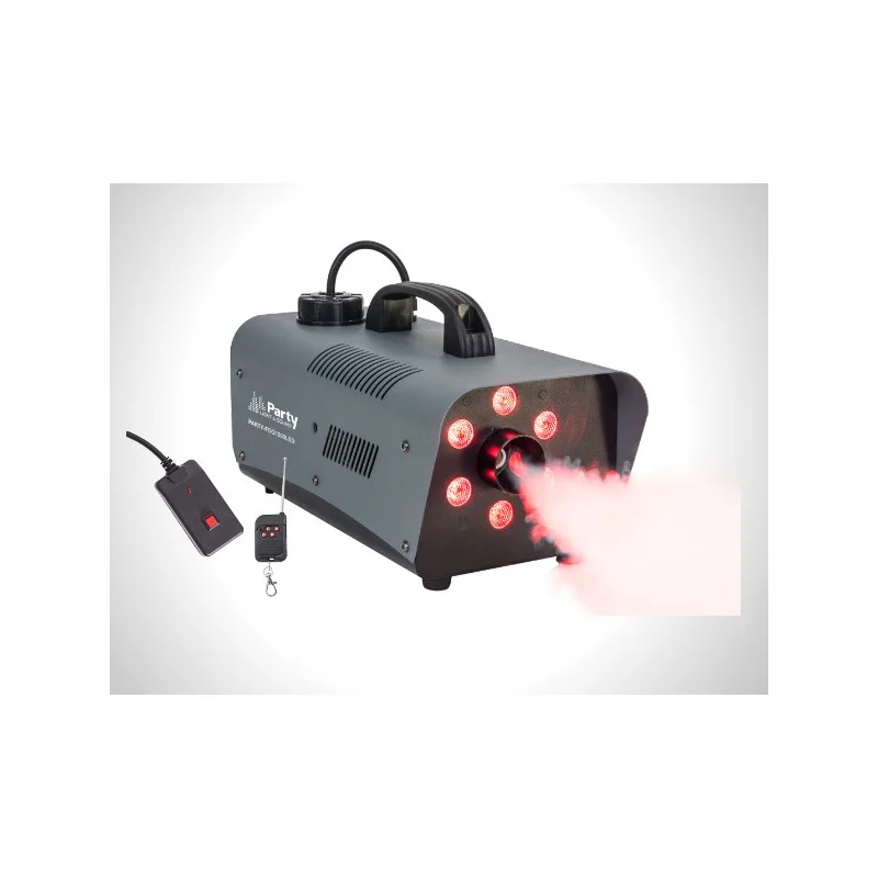 Acheter En Ligne MACHINE A FUMEE AVEC 6 LEDS RVB 230V 1200W 99m3/min PARTY