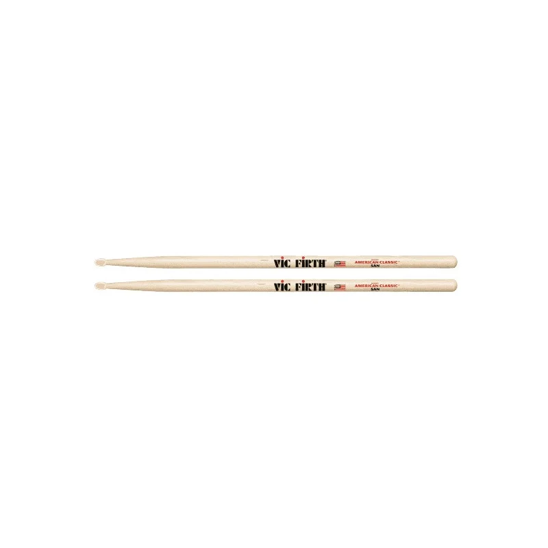PAIRE DE BAGUETTE OLIVE NYLON 5A VIC FIRTH Prix Cassé