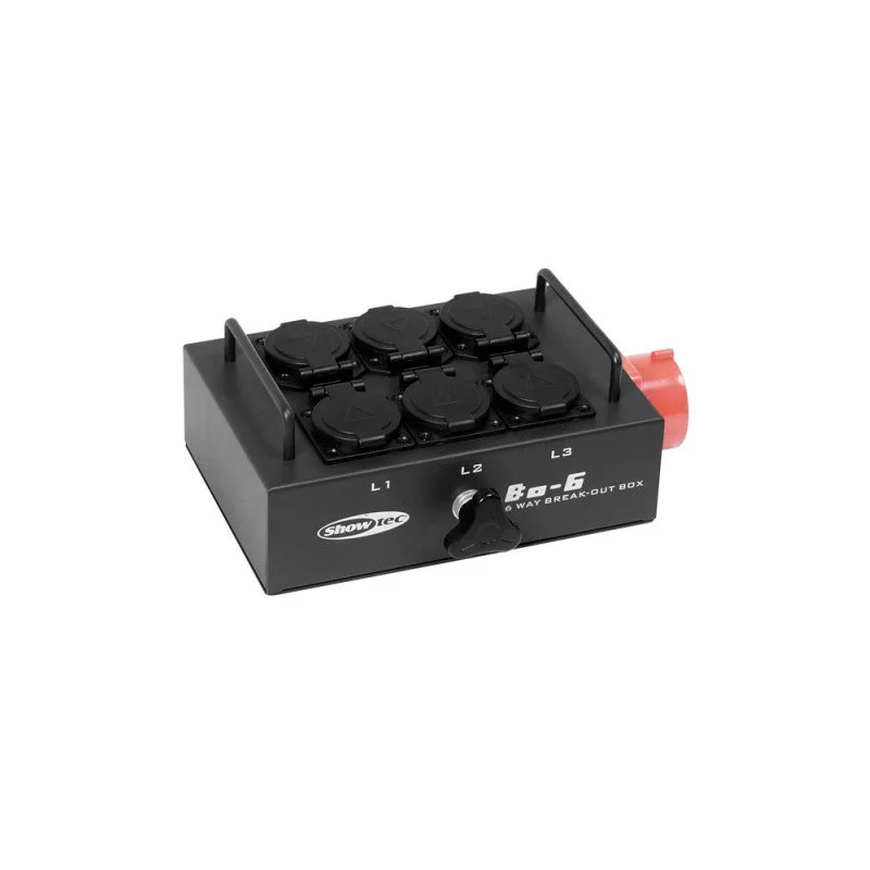 Achetez Aujourd'hui BLOC DE DERIVATION 5 BROCHES 380 V VERS 6 SCHUKO SHOWTEC