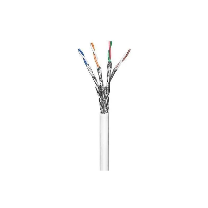 Achat Immédiat BOBINE 100 METRES CABLE CAT6 S/FTP (PIMF) CCA RIGIDE BLINDE