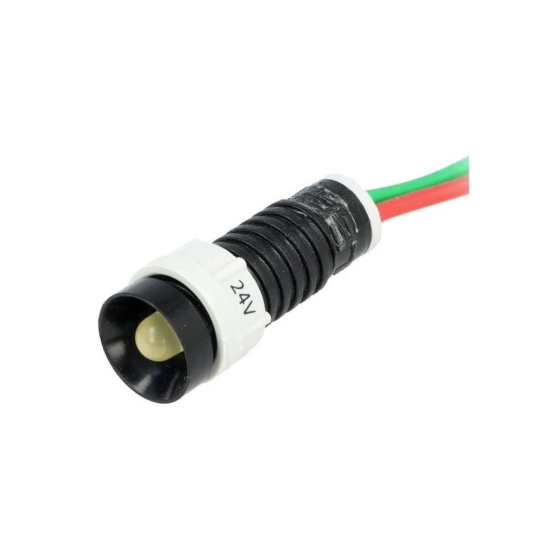 Acheter En Ligne VOYANT LED JAUNE 24V AC/DC 11mm IP40 (6080)