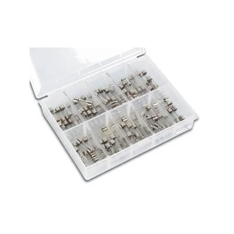 100 FUSIBLES RAPIDES 5X20mm 0.1A, 0.2A, 0.5A, 1A, 1.6A, 2A, 2.5A, 3A, 4A, 5A Must-Have