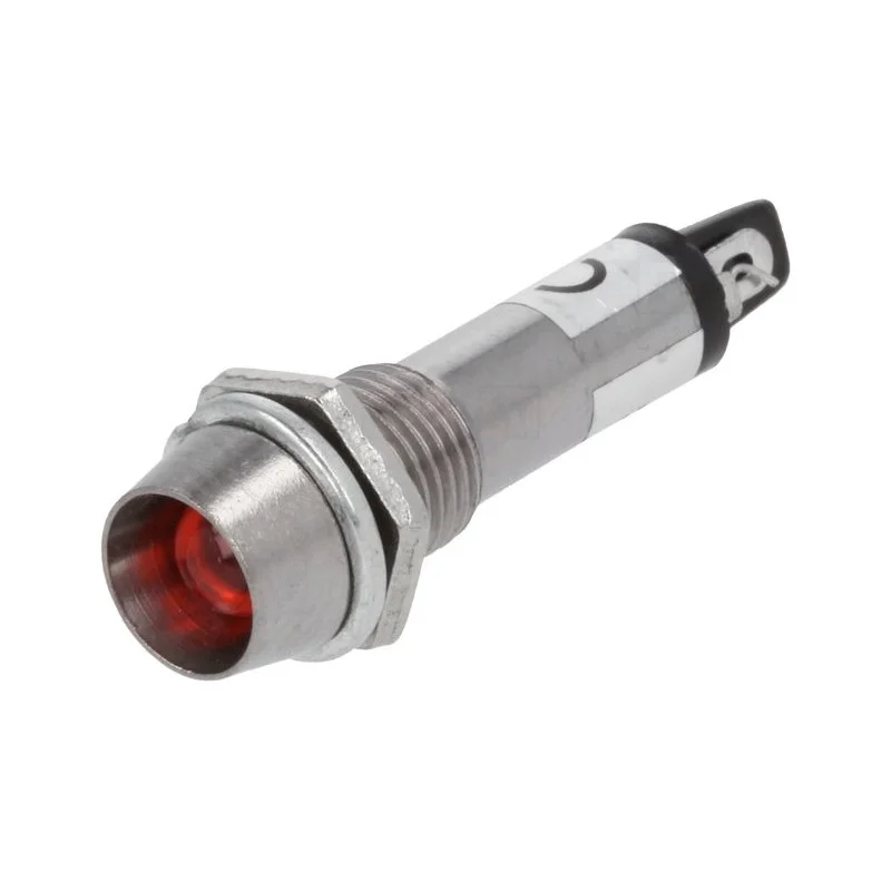 VOYANT LED ROUGE 12Vcc METAL 8.2mm IP40 (6080) Acheter En Ligne