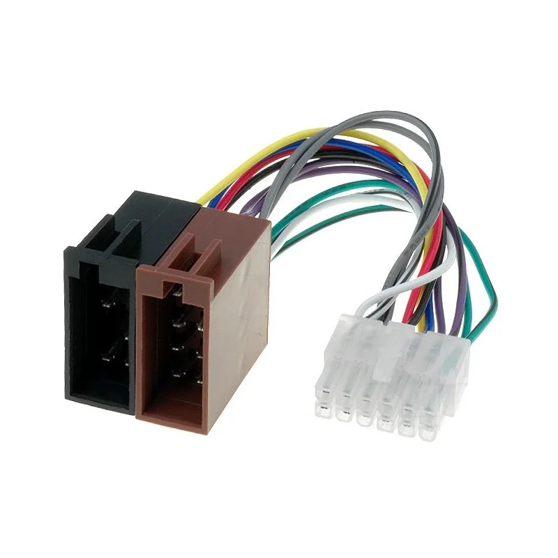 Expédition Rapide ADAPTATEUR ISO 12 BROCHES PIONEER / ISO STANDARD (100150)