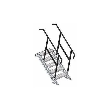 Achetez Aujourd'hui ESCALIER REGLABLE DE 0.8M à 1M + GARDE CORPS ASD