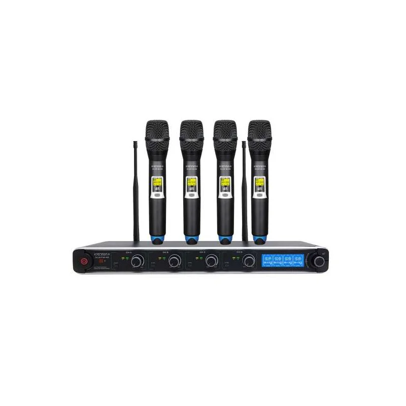 Achat Immédiat QUADRUPLE MICRO MAIN UHF DEFINITIVE AUDIO