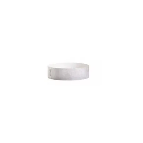 100 BRACELETS TYVEK SANS MARQUAGE - GRIS Commander Maintenant