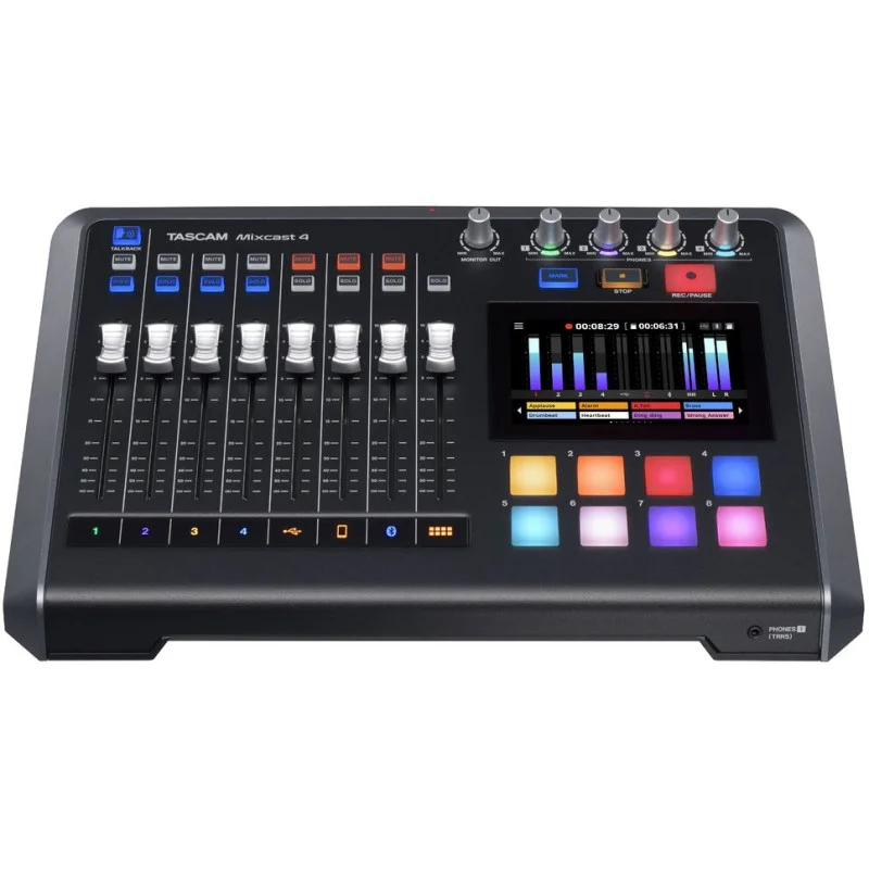 CONSOLE D ENREGISTREMENT DE PODCAST TASCAM Bon Marché