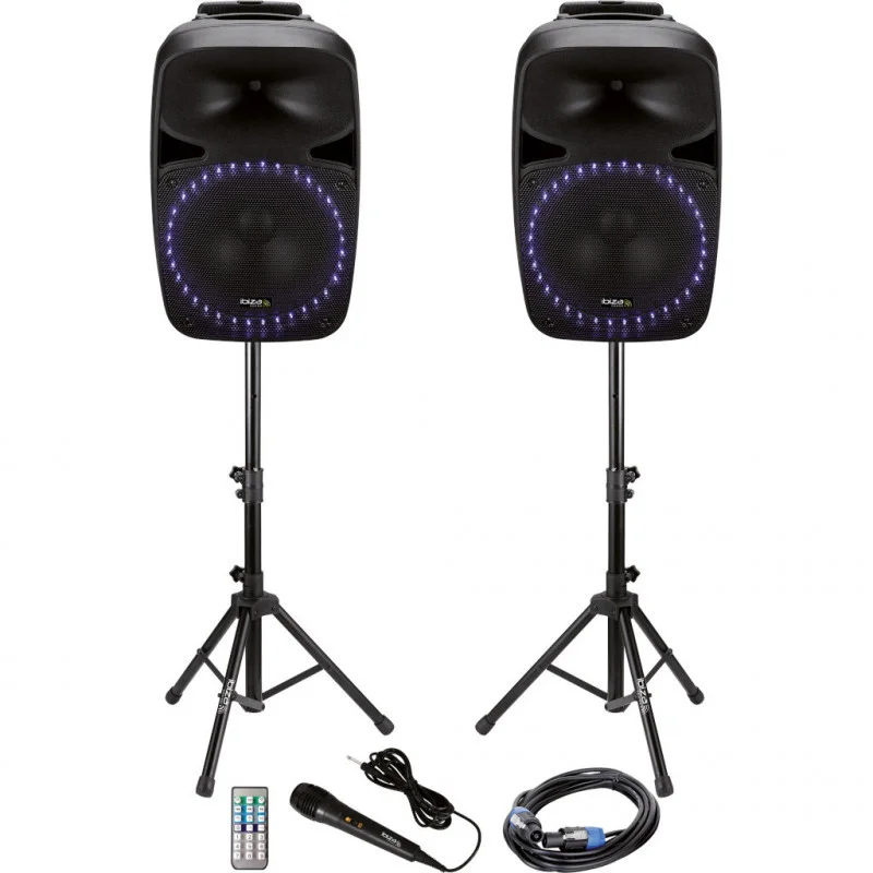 Vente Directe SYSTEME DE SONORISATION 2X500W IBIZA