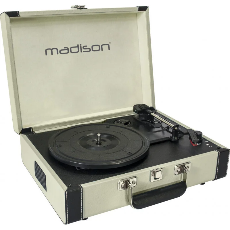 Must-Have MALLETTE TOURNE-DISQUES AVEC BLUETOOTH, USB, SD MADISON