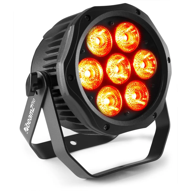 PAR À LED 7 X 10 W 4-EN-1 RGBW, IP65, ALU BEAM Z Soldes