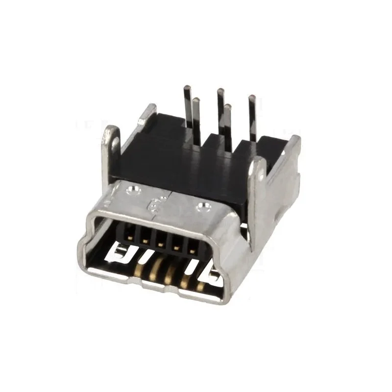 Achetez Aujourd'hui SOCLE MINI USB B THT 5 PIN 90° USB 2.0 (6080)