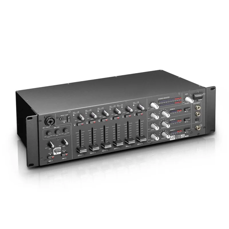 Vente Directe MIXER 4 ZONES 3U LD SYSTEMS