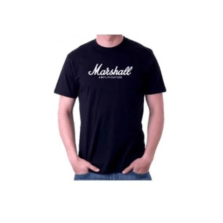 TSHIRT NOIR MARSHALL TAILLE S Prix Bas
