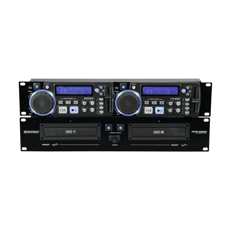 DOUBLE LECTEUR CD OMNITRONIC Usine Directe