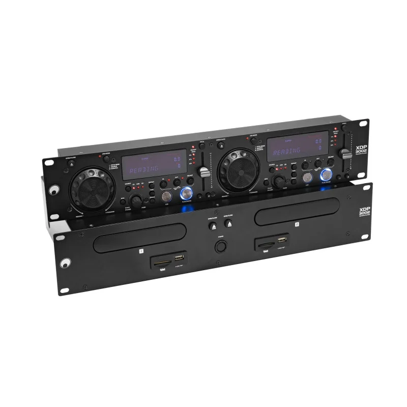 DOUBLE LECTEUR CD / MP3 USB OMNITRONIC Certifié
