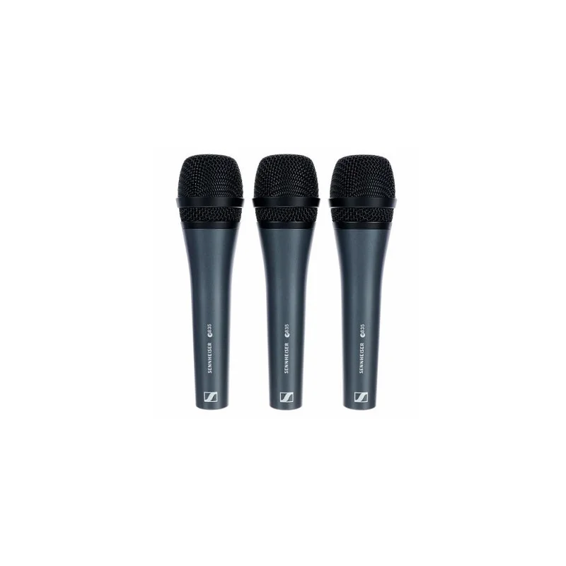 KIT DE 3 MICROS E835 + TROUSSES + PINCES SENNHEISER Livraison Express