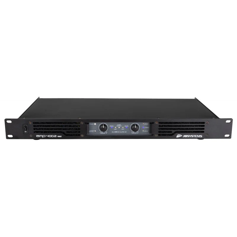 Prix Cassé AMPLI DE PUISSANCE PROFESSIONNEL 2 CANAUX 2x 400Wrms 4ohm JB SYSTEMS