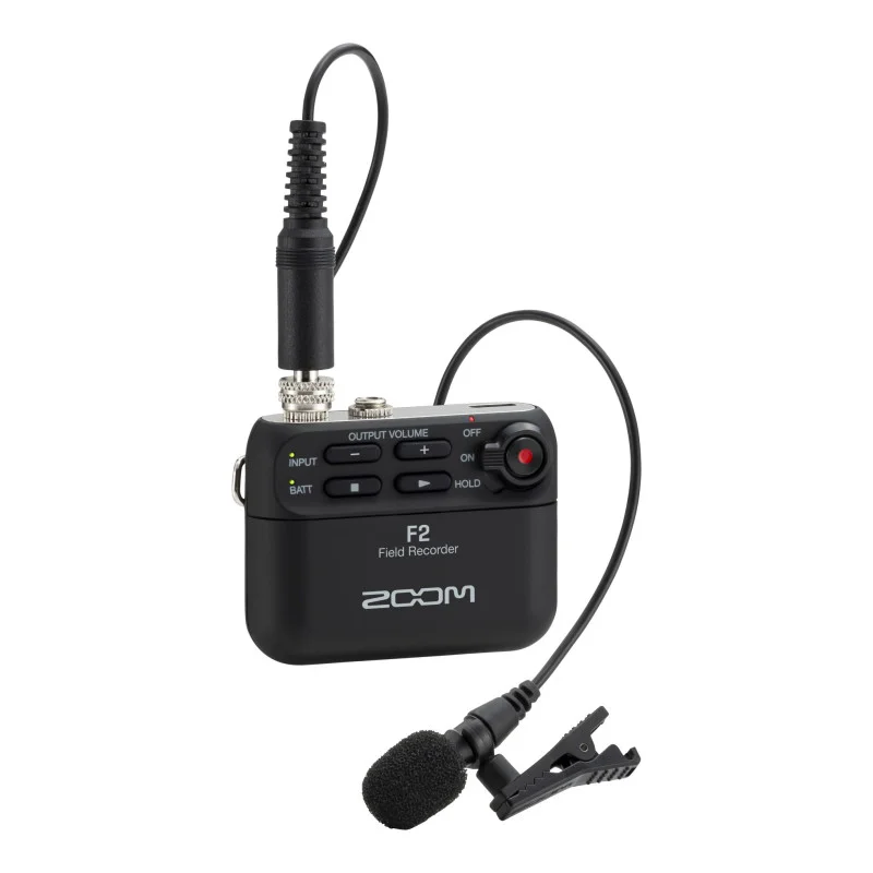 ENREGISTREUR 32-BIT - LIVRÉ AVEC MICROPHONE LAVALIER - NOIR ZOOM Dernière Chance