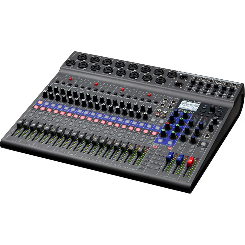 Acheter En Ligne CONSOLE DE MIXAGE 20 VOIES ET ENREGISTREUR ZOOM