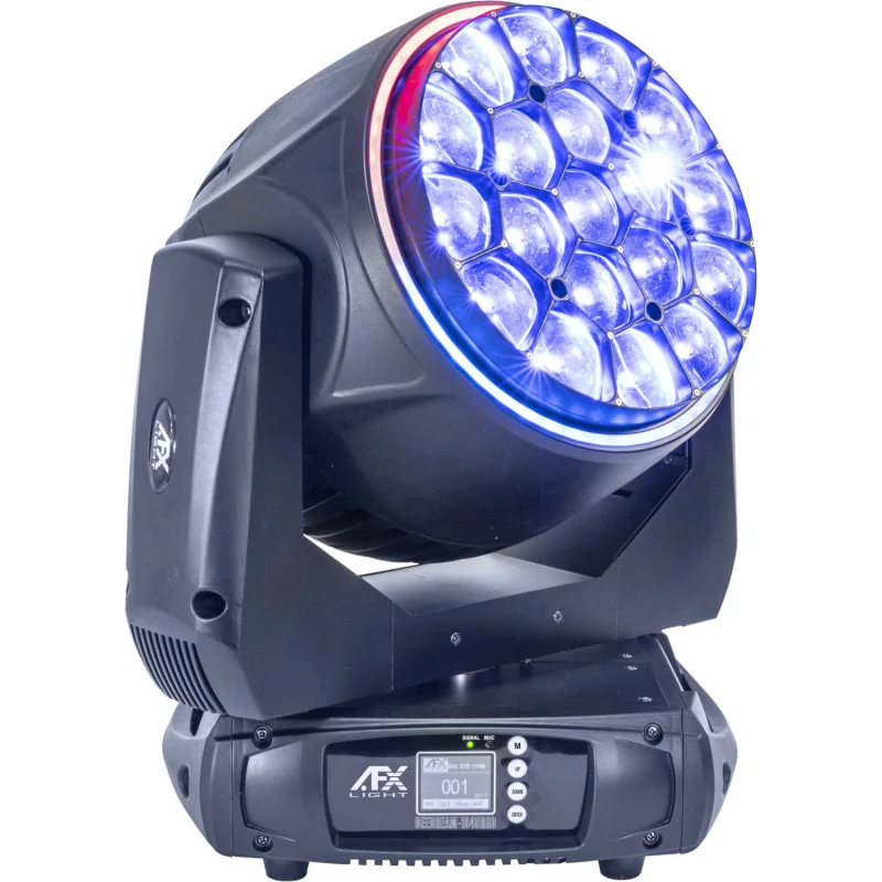 Affaire À Saisir LYRE BEE EYE WASH ZOOM AVEC EFFET ANNEAUX 19 LED 40W RGBW AFX