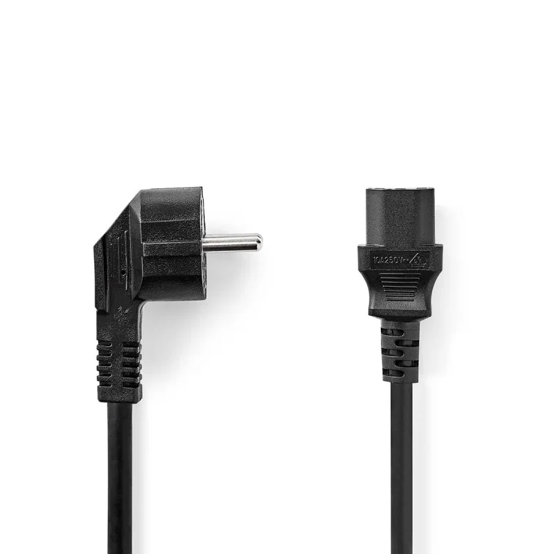 Commander Vite CORDON ALIMENTATION VDE MALE SCHUKO / IEC-320-C13 3X1mm2 NOIR 3 METRES