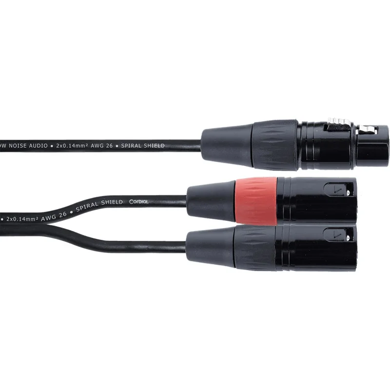 Achetez Aujourd'hui CORDIAL XLR FEMELLE / 2 XLR MALE 0.30M