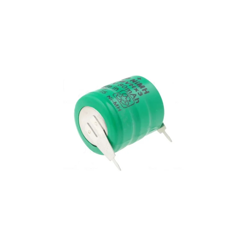 ACCU NIMH 3,6V - 80MAH 2 PINS Jusqu'à Épuisement Des Stocks