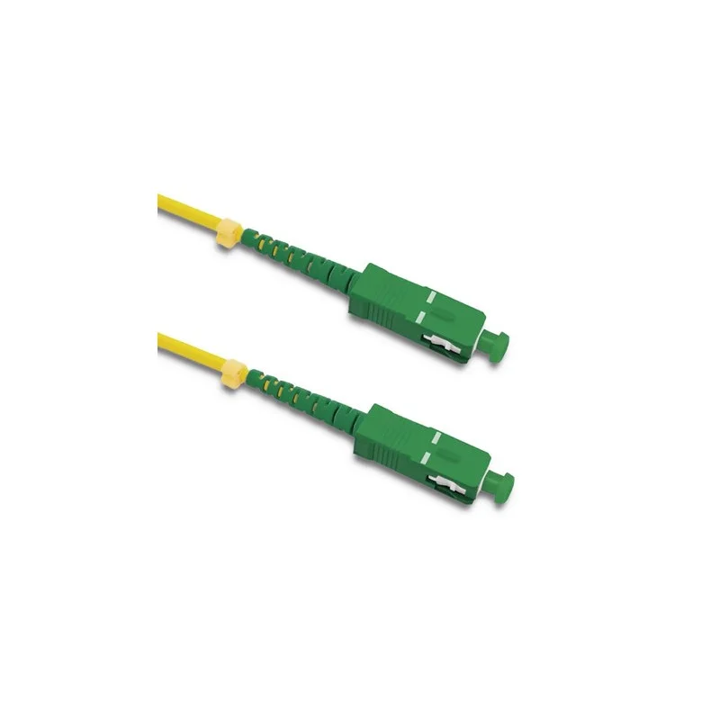 Usine Directe CORDON DE BRASSAGE FIBRE OPTIQUE SC/APC-SC/APC MONOMODE 9/125 3M QUOLTEC