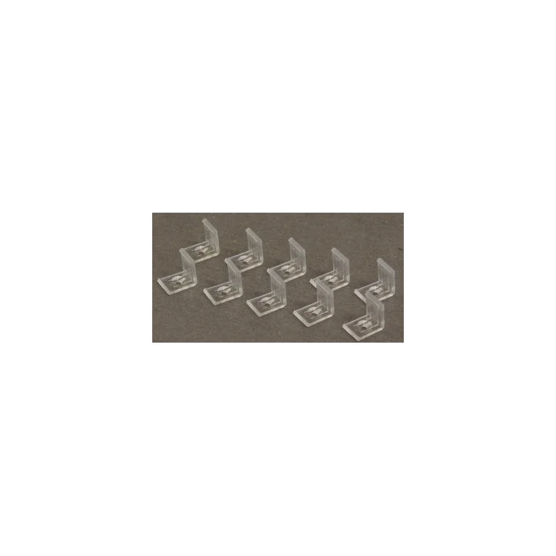 10 clips de fixation pour l‘ALU-CORNER-15MM JB SYSTEMS Paiement Sécurisé