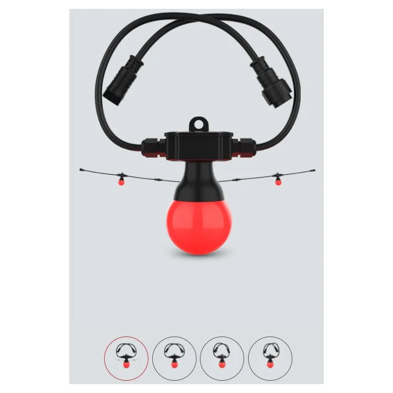 Certifié GUIRLANDE EXTERIEURE LED 20 AMPOULES CHAUVET