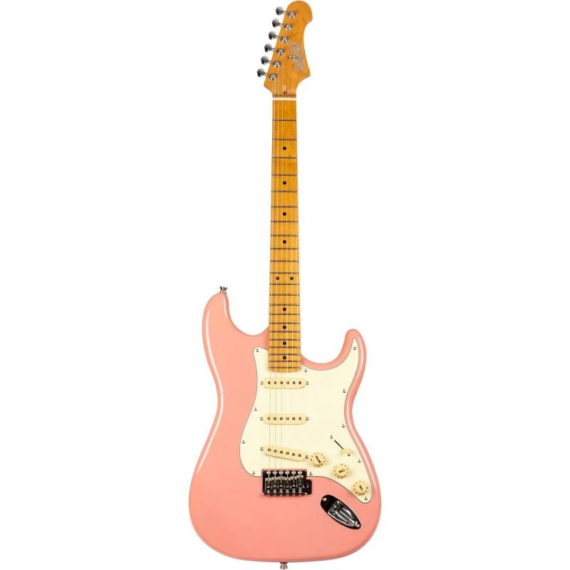 Retour Gratuit GUITARE JET GUITARS JS300 BURGUNDY PINK