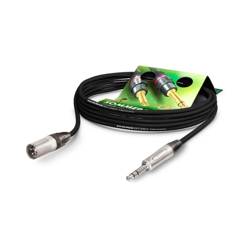 Paiement Sécurisé CORDON JACK 6.35 MALE STEREO / XLR MALE NEUTRIK 10 METRES