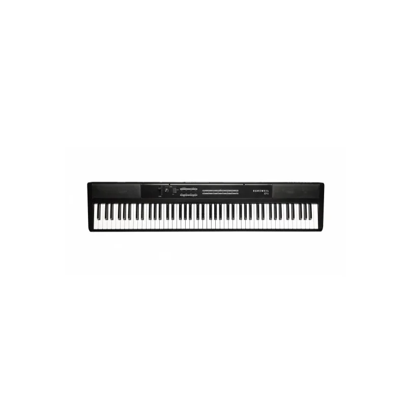Promotion Saisonnière PIANO NUMERIQUE 88 NOTES NOIR TOUCHES TACTILES REGLABLES KURZWEIL