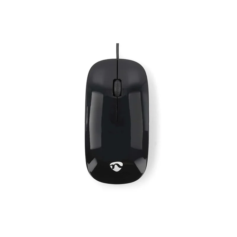 SOURIS OPTIQUE FILAIRE USB ULTRA-MINCE 1000 PPI NOIRE NEDIS Promotion