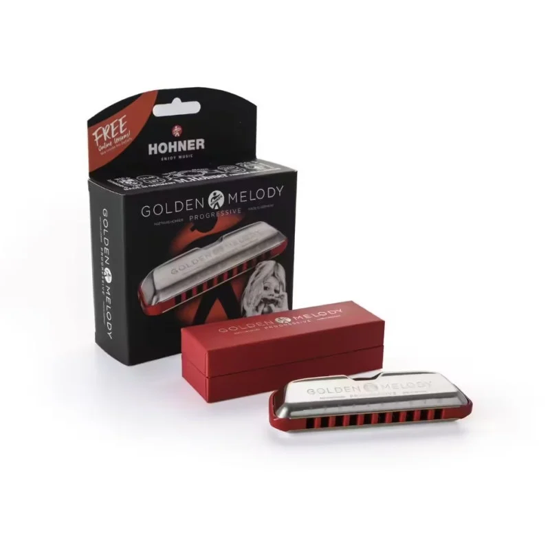 HOHNER GOLDEN MELODY B/SI - 10 TROUS Prix Bas
