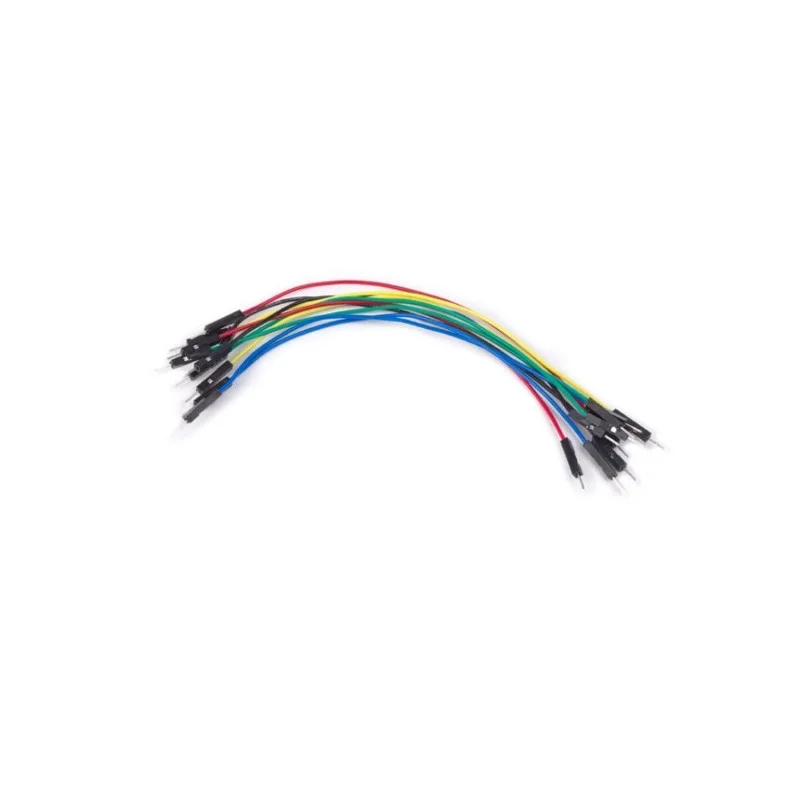 10 CABLES DE RACCORDEMENT 1 BROCHE MALE MALE 15 CM Populaire