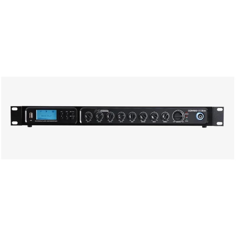 Remise AMPLI MIXEUR 100V 120W USB TUNER FM BT DAB+ AUDIOPHONY