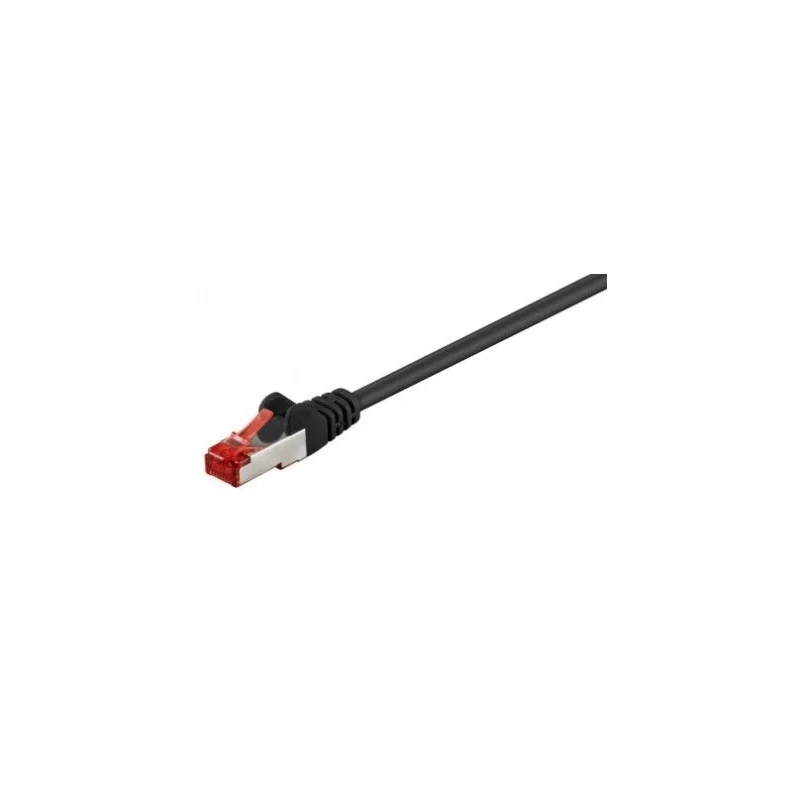 CORDON NOIR RJ45 DROIT BLINDE S/FTP CAT6 EN 2 METRES GOOBAY Jusqu'à Épuisement Des Stocks