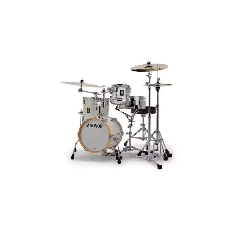 BATTERIE 4 FUTS AQ2 18/12/14/ CC14x6 BOP ERABLE WHITE PEARL SONOR Affaire À Saisir
